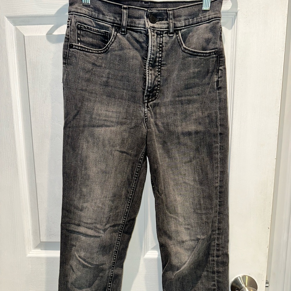 Express Charcoal Relaxed Jeans